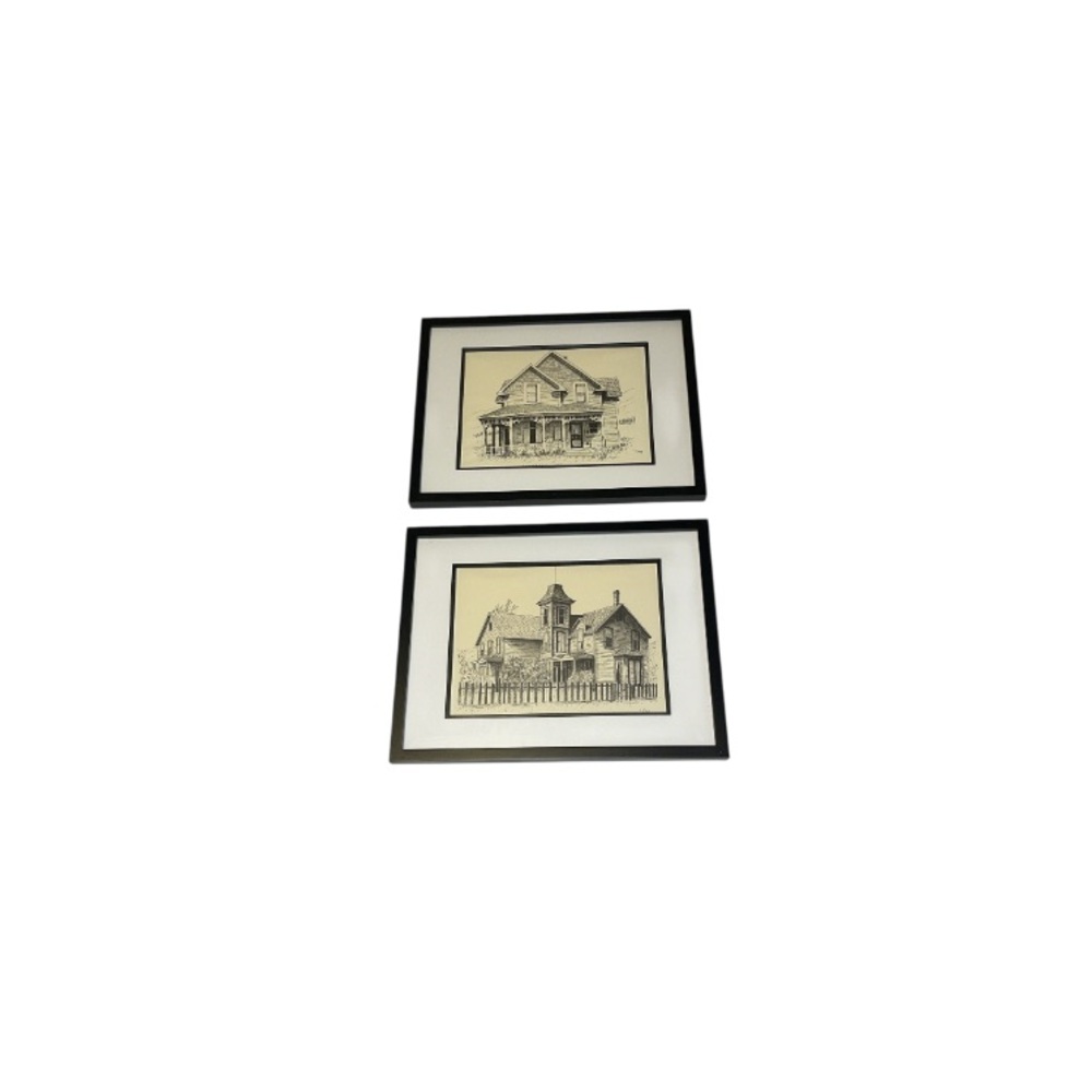 John Swiatek Vintage 1980 Canadian Architecture Art Prints